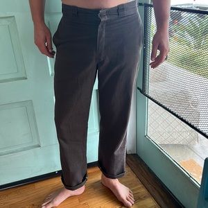 Vintage Dickies Brown Size 34-32